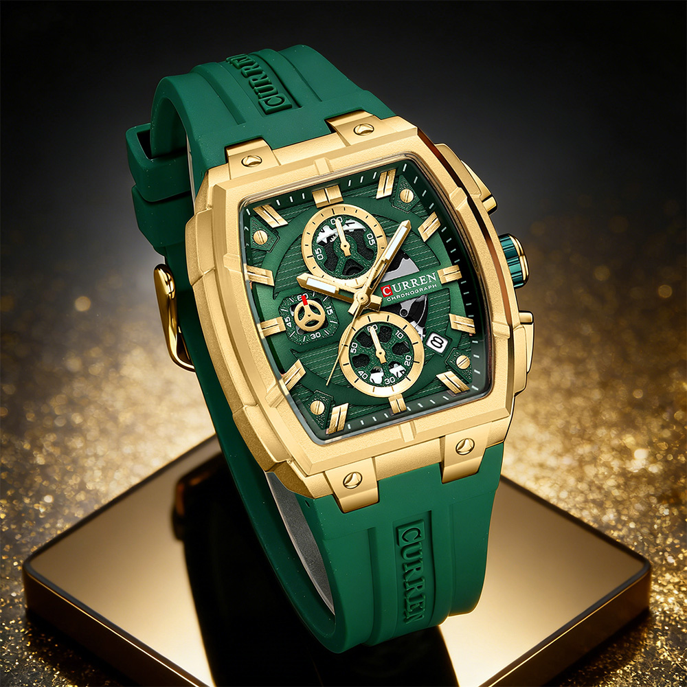 Men'S Fashion Magazine - CURREN Luxury Vintage Watch for Men