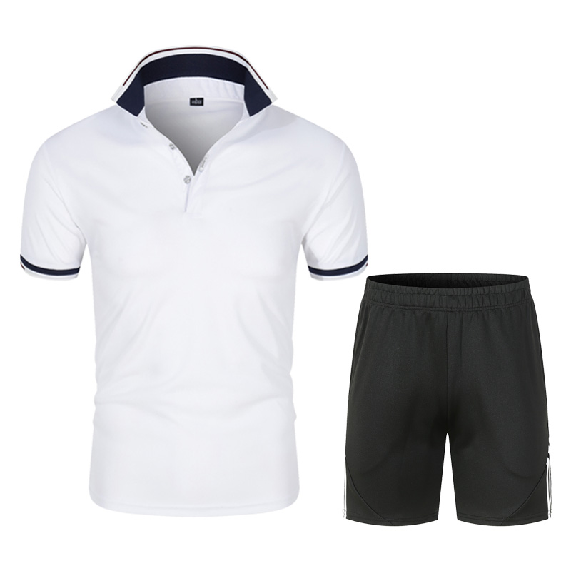Men'S Fashion Golf Clothing - Summer Men's Polo Shirts Sets 2021
