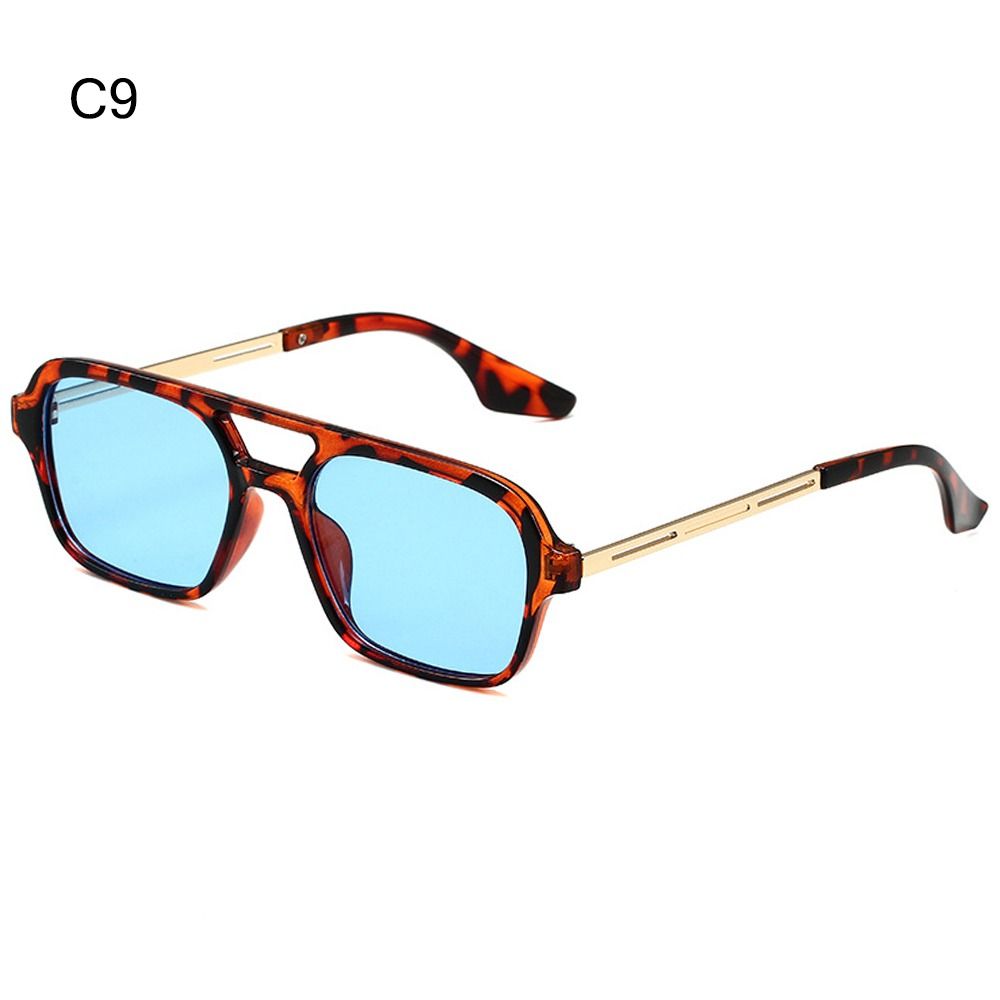 Men'S Fashion 70S - Fashion UV400 Protection Square Sunglasses Vintage