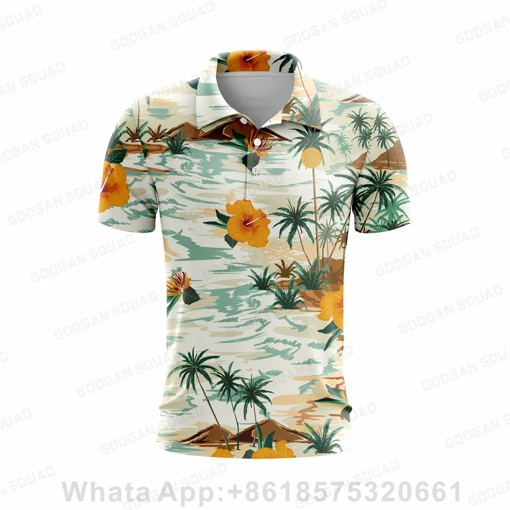 2023 New Summer Hawaii style M - огляд і ціна Men'S Fashion Golf Clothing