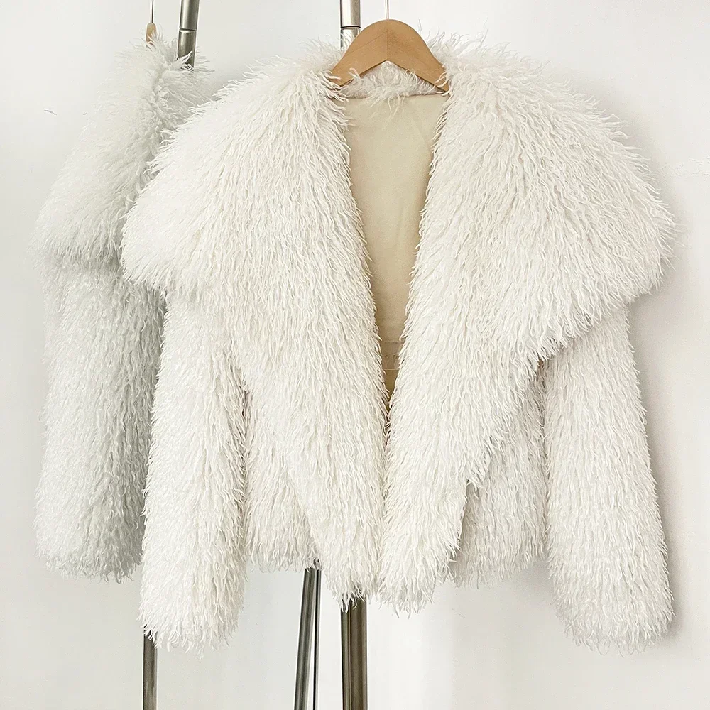 Fur Coat Eco-friendly Faux Fur - огляд і ціна Mens Fashion Store