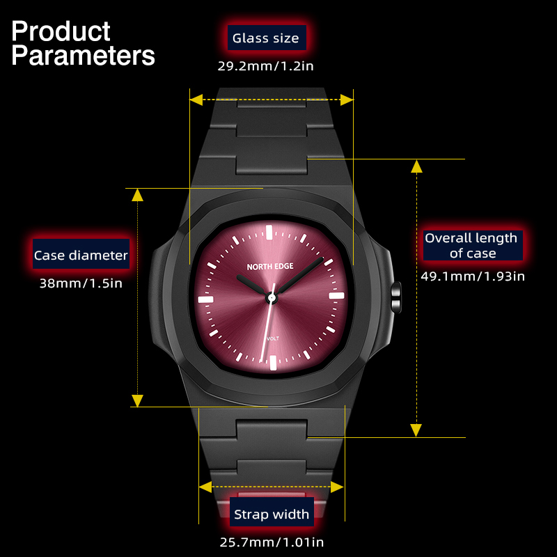 NORTH EDGE Watch for Man New V - огляд і ціна Men'S Fashion Magazine