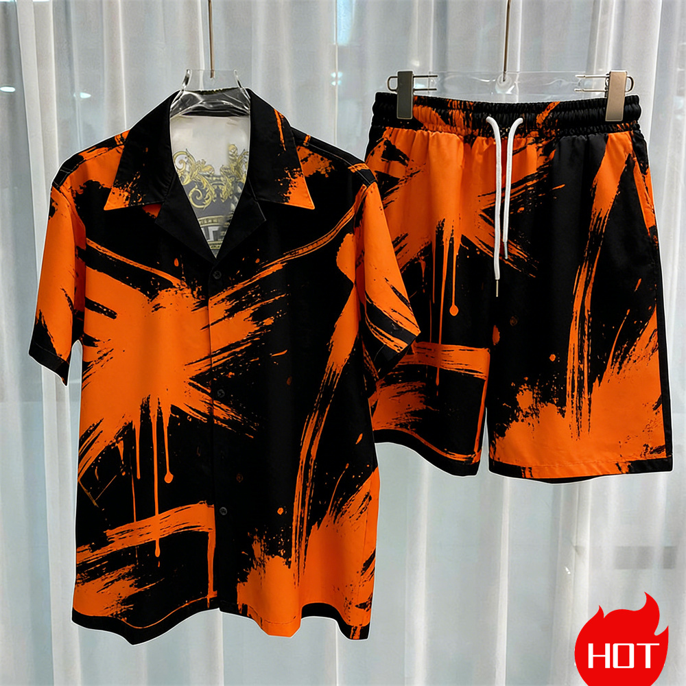 Digital printed men's set fash - огляд і ціна Men'S Fashion Outfits