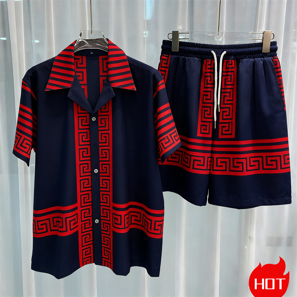 Digital printed men's set fash - огляд і ціна Men'S Fashion Outfits
