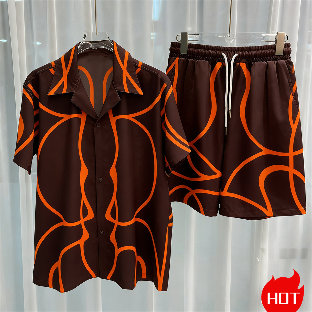 Digital printed men's set fash - огляд і ціна Men'S Fashion Outfits