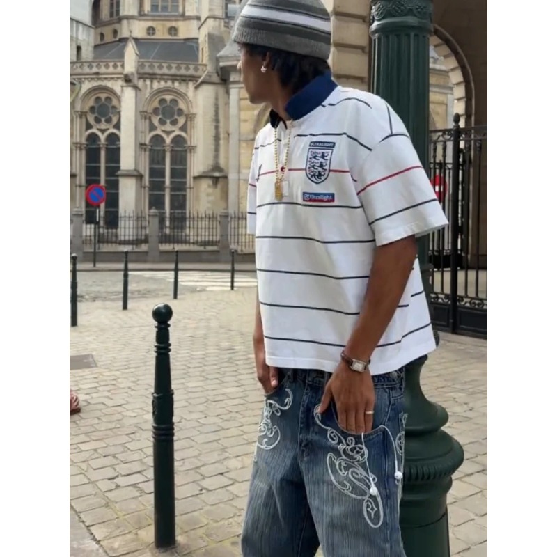 Retro Y2K 2 Pcs Set Street Sty - огляд і ціна Men'S Fashion Y2K