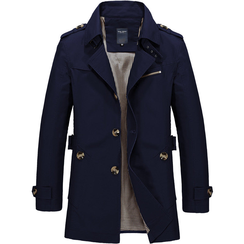 Trench Coats Double Breasted M - огляд і ціна Mens Fashion Store