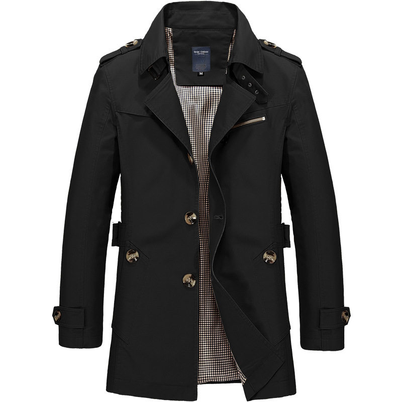Trench Coats Double Breasted M - огляд і ціна Mens Fashion Store