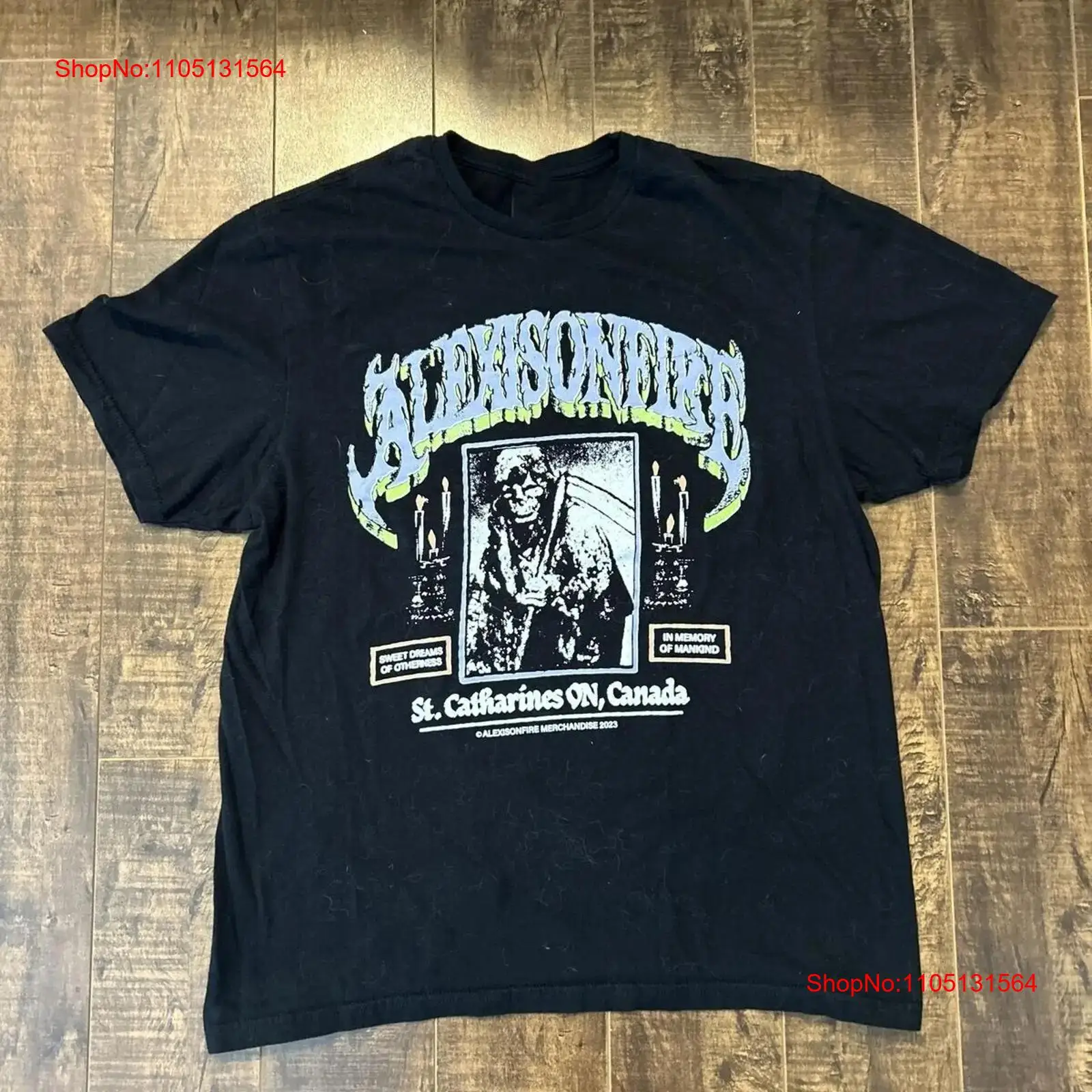 2023 Concert Alexisonfire Band - огляд і ціна Mens Fashion Black Shirt