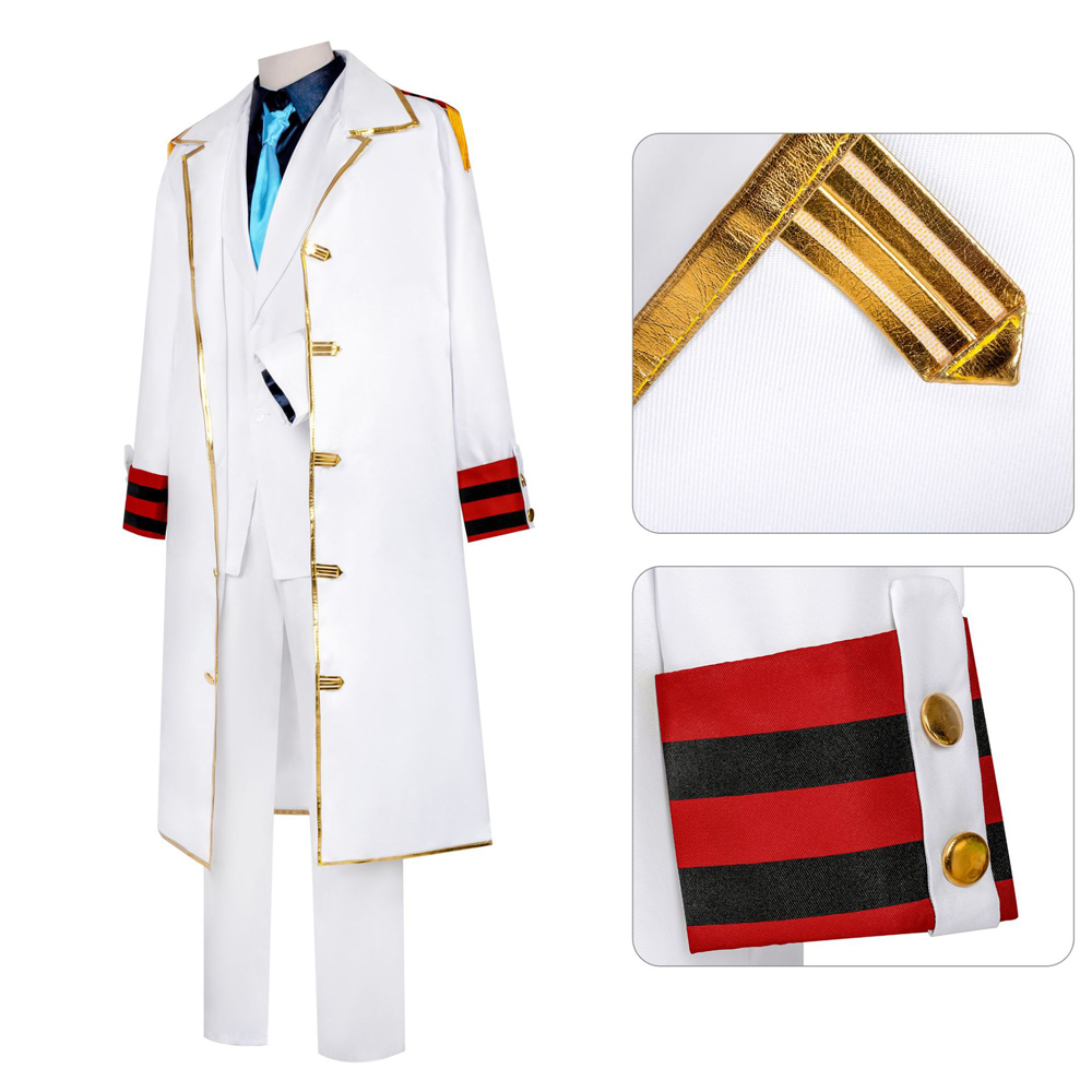 Anime Vice Admiral Monkey·D·Ga - огляд і ціна Trench Coat Men