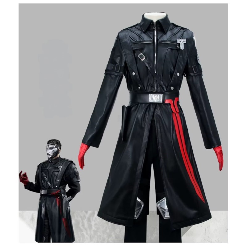 Halloween Game  Cosplay Costum - огляд і ціна Trench Coat Men
