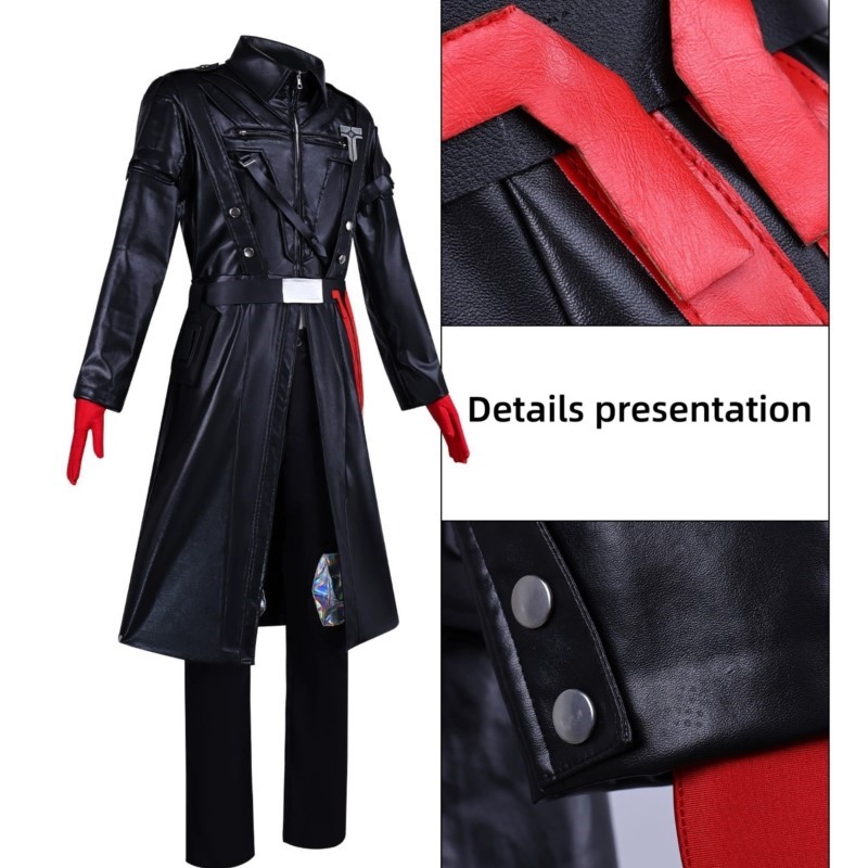 Halloween Game  Cosplay Costum - огляд і ціна Trench Coat Men