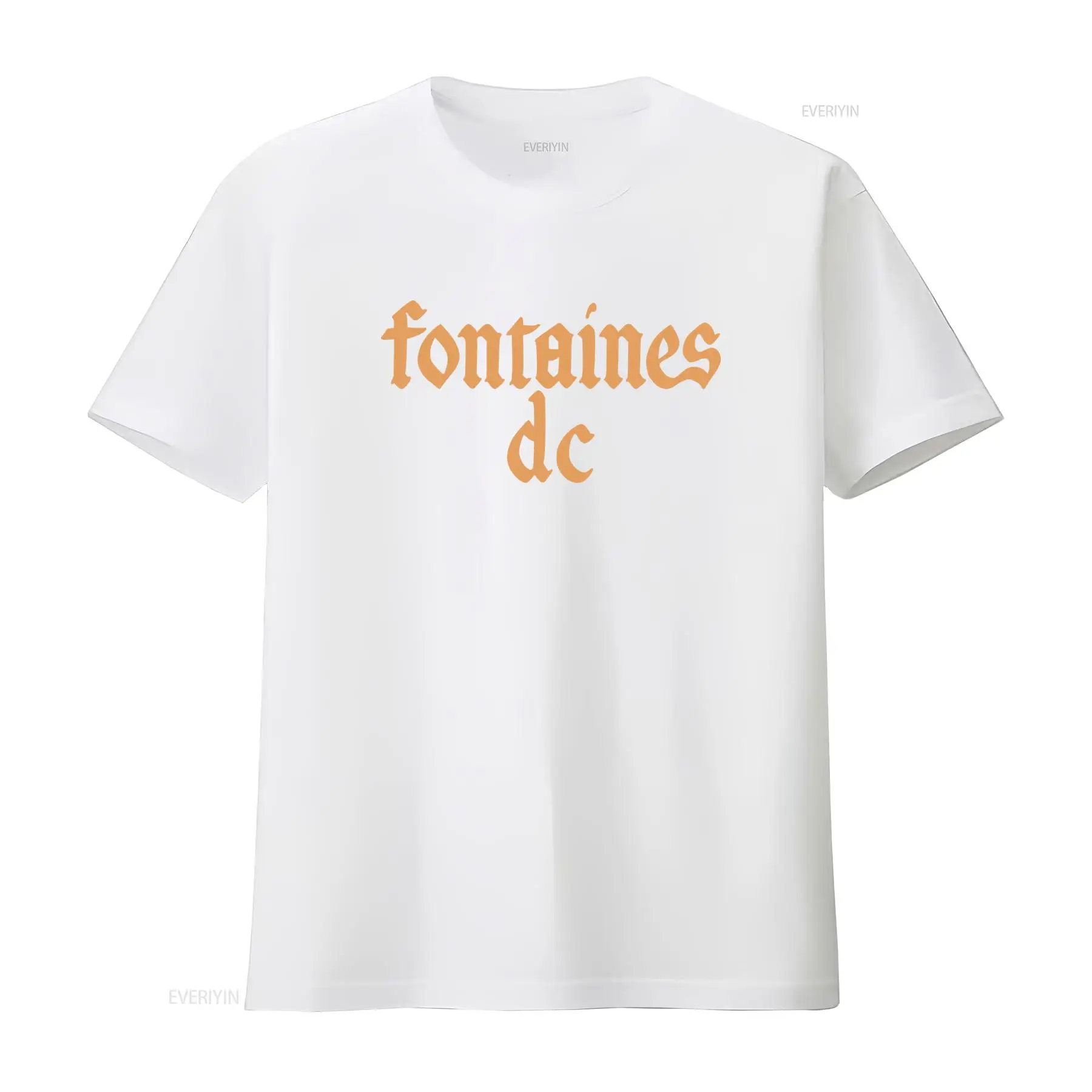 Fontaines D C 'Gothic Logo' Bl - огляд і ціна Mens Fashion Black Shirt