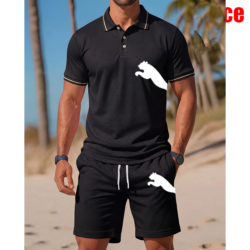 Men's Casual Short-Sleeved Pol - огляд і ціна Men'S Fashion Polo