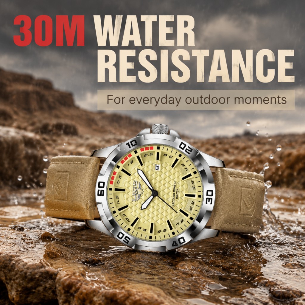 LIGE Men Quartz Wrist Watch Ca - огляд і ціна Men'S Fashion Magazine