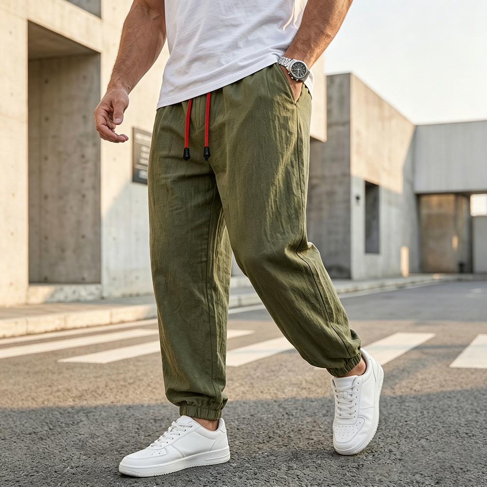 Men's Casual Harem Pants Loose - огляд і ціна Men Fashion King