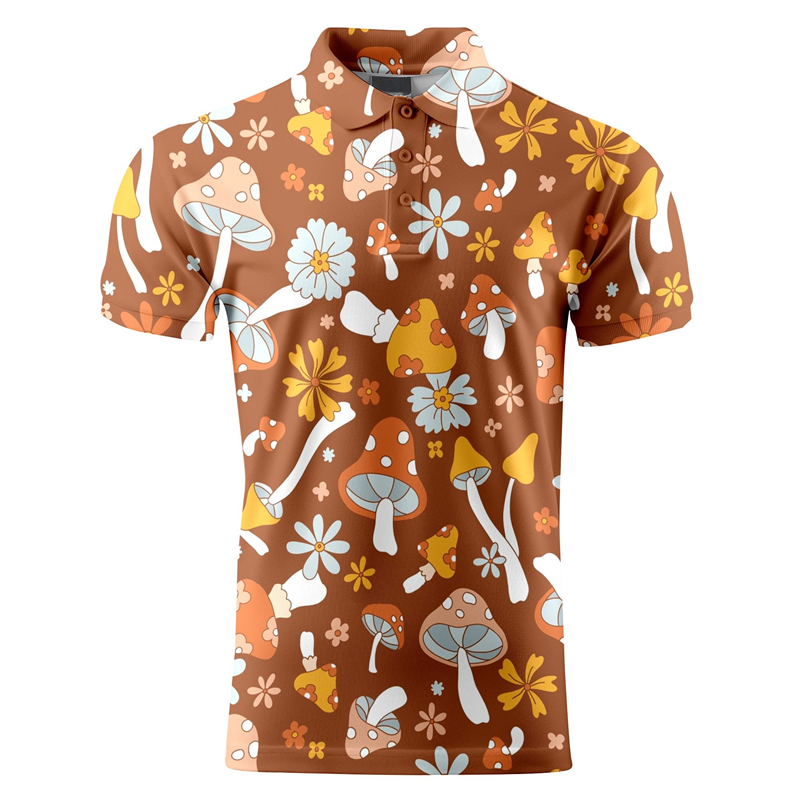 2024 New 3d Print Polo Shirt F - огляд і ціна Men'S Fashion Golf Clothing