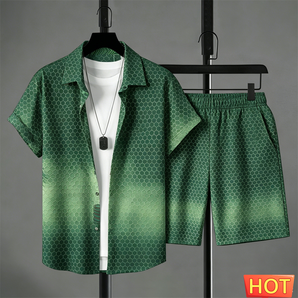 Summer Outfits Man Shirt Set G - огляд і ціна Men'S Fashion Outfits