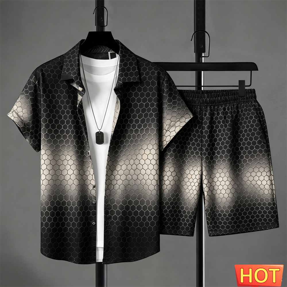 Summer Outfits Man Shirt Set G - огляд і ціна Men'S Fashion Outfits