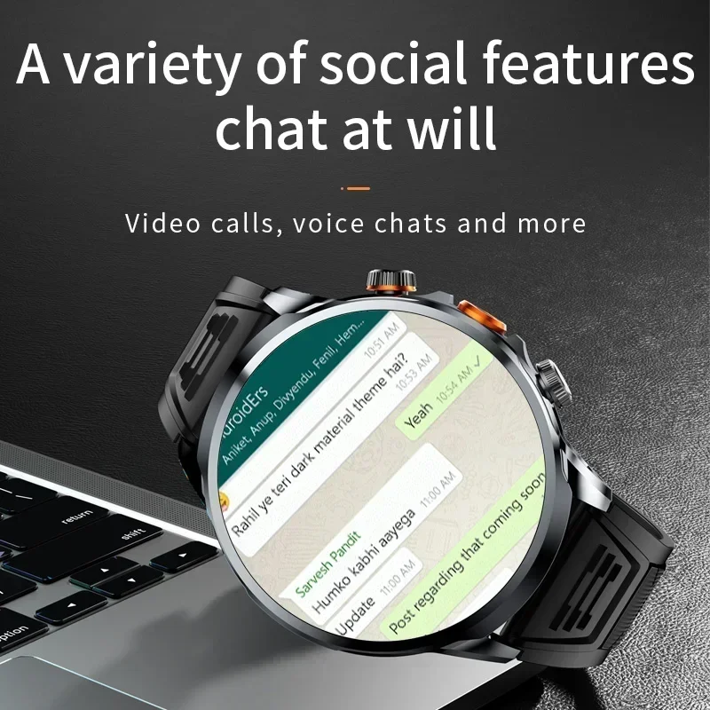 H18 New Android Smartwatch 4G  - огляд і ціна Mens Fashion Store
