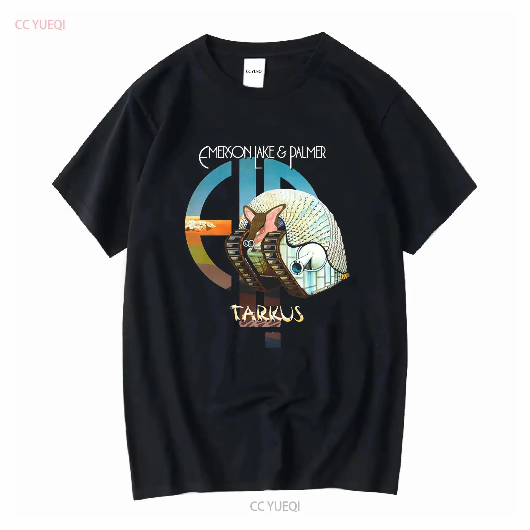 Tarkus ELP Emerson Lake and Pa - огляд і ціна Mens Fashion Black Shirt