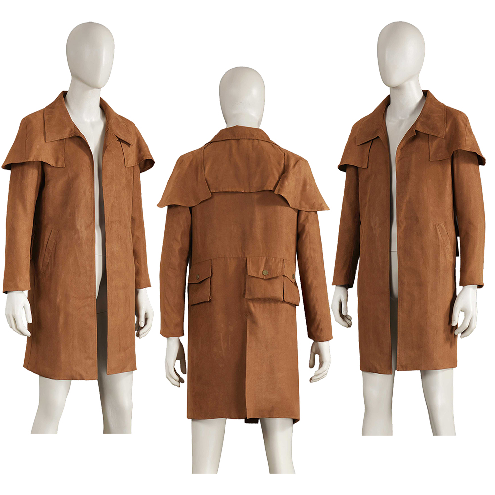 Desert Ranger Anime Cosplay Tr - огляд і ціна Trench Coat Men