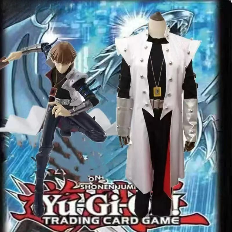 Seto Kaiba Anime Game Cosplay  - огляд і ціна Trench Coat Men