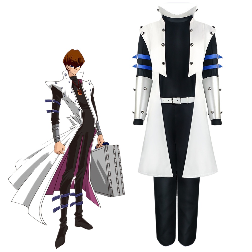 Seto Kaiba Anime Game Cosplay  - огляд і ціна Trench Coat Men