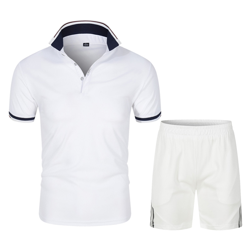 Summer Men's Polo Shirts Sets  - огляд і ціна Men'S Fashion Golf Clothing