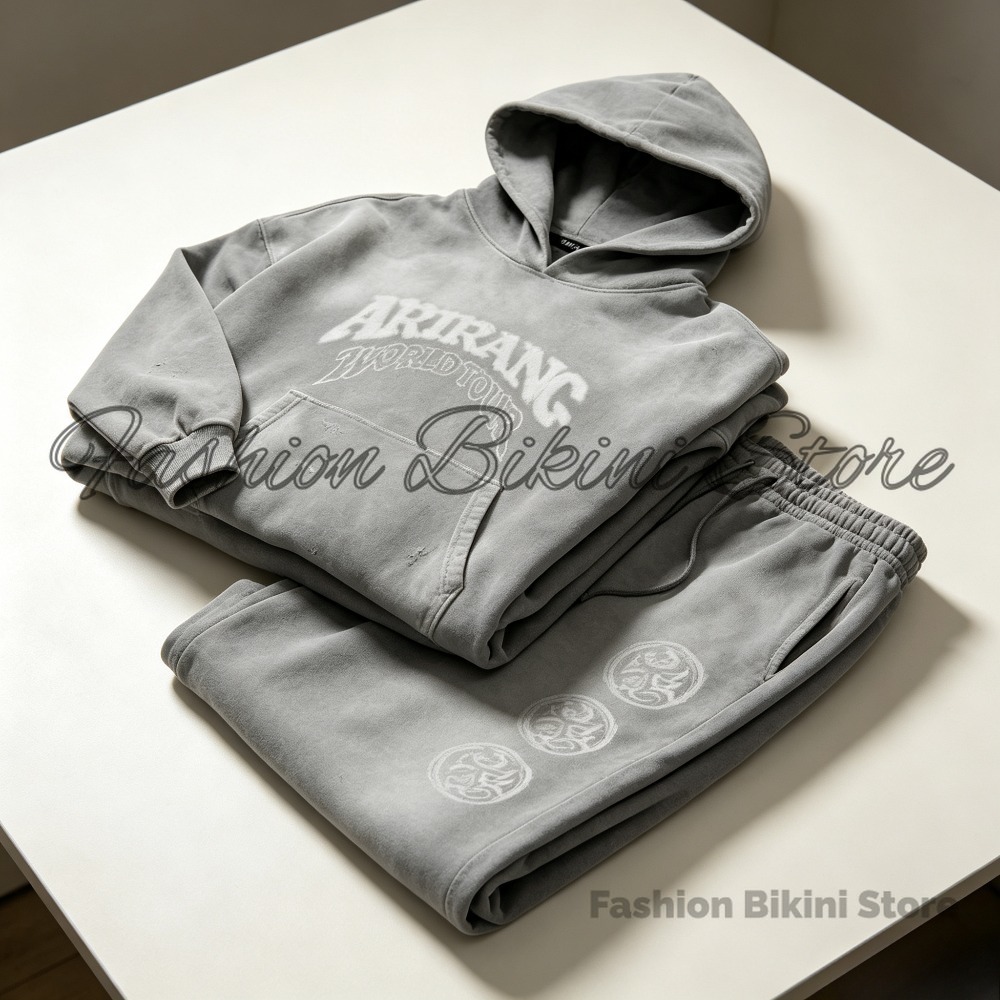 NEW Washed Grey Retro Hoodie 3 - огляд і ціна Mens Fashion Zip Up
