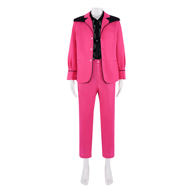 Movie Elvis Presley Costume Pi - огляд і ціна Mens Fashion Black Shirt