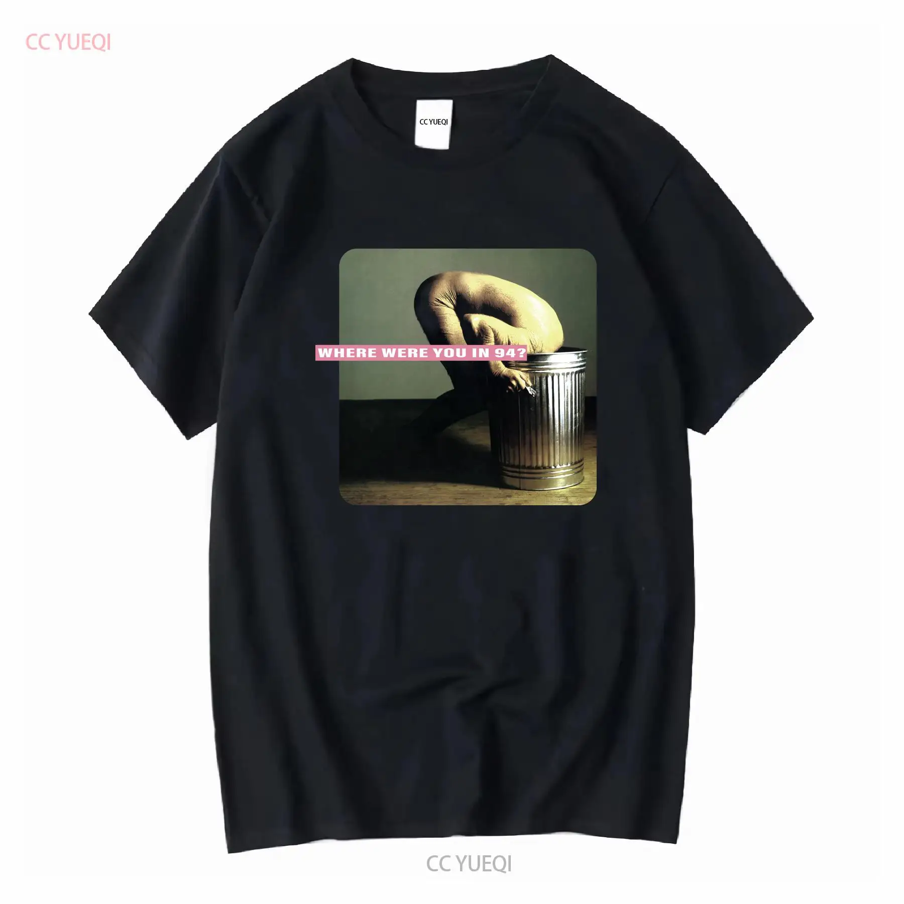 Vtg Therapy Band Troublegum He - огляд і ціна Mens Fashion Black Shirt