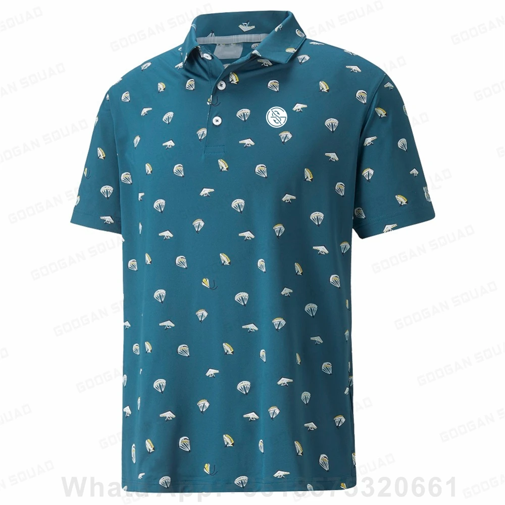 2023 New Summer Men Polo Shirt - огляд і ціна Men'S Fashion Golf Clothing