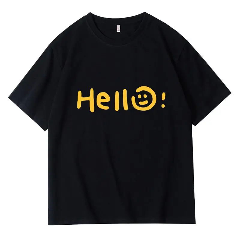 Summer Plus Size T-Shirt for M - огляд і ціна Mens Fashion Black Shirt