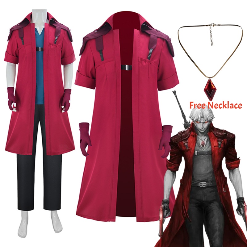 DMC5 Devil May Cry Dante Cospl - огляд і ціна Trench Coat Men