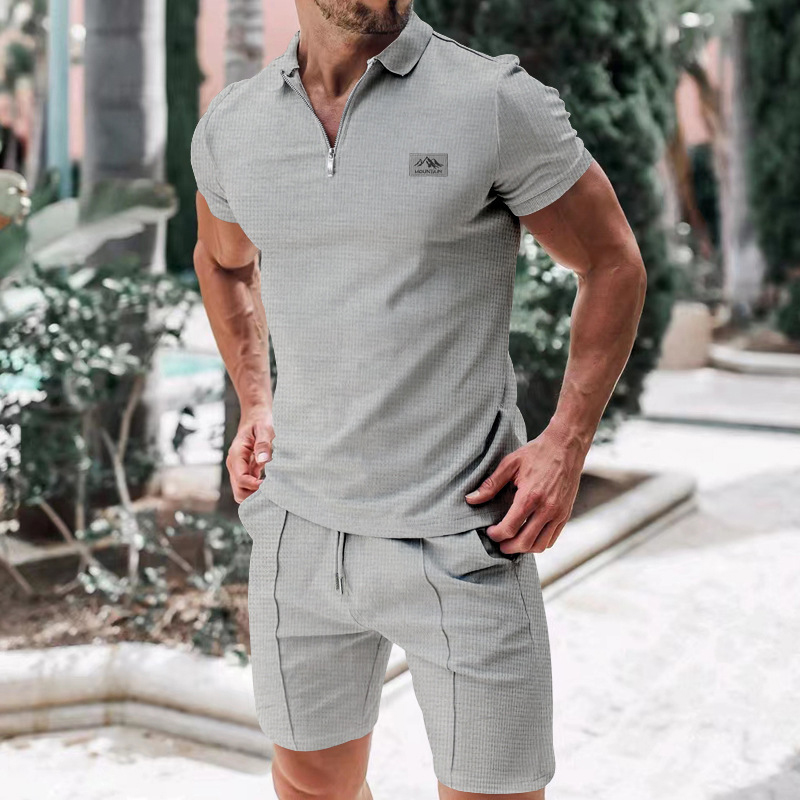 2026 New Men's European Style  - огляд і ціна Mens Fashion Zip Up