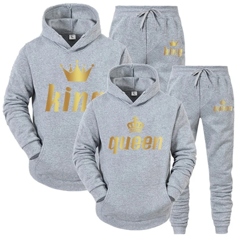 Men Women Tracksuit King And Q - огляд і ціна Men Fashion King