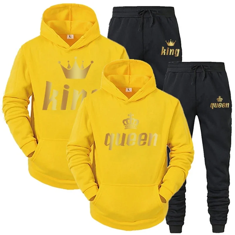 Men Women Tracksuit King And Q - огляд і ціна Men Fashion King