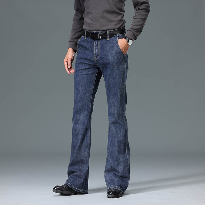 Denim Flared Jeans For Male Fl - огляд і ціна Men'S Fashion Jeans And Boots