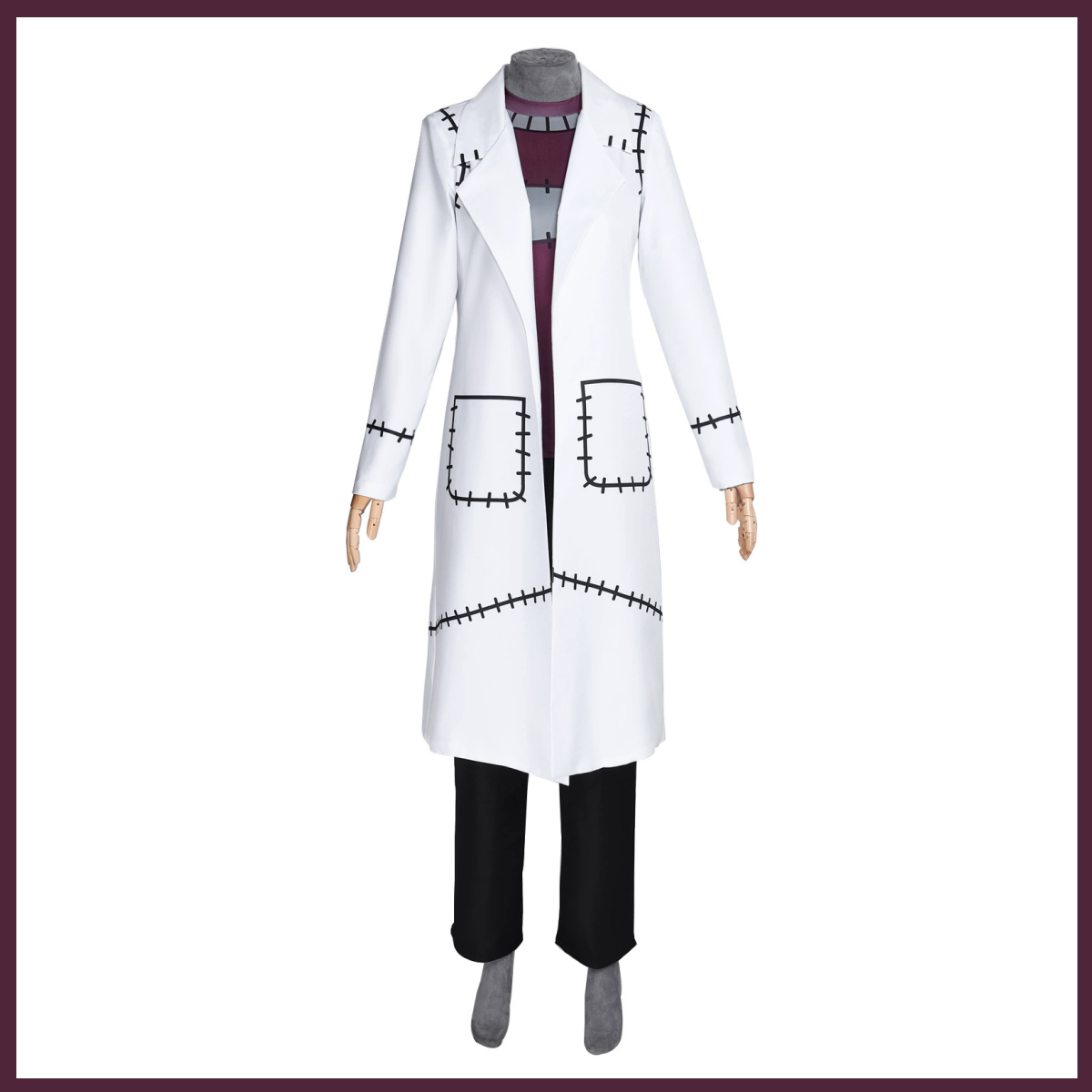 White Long Coat Trench Top Uni - огляд і ціна Trench Coat Men
