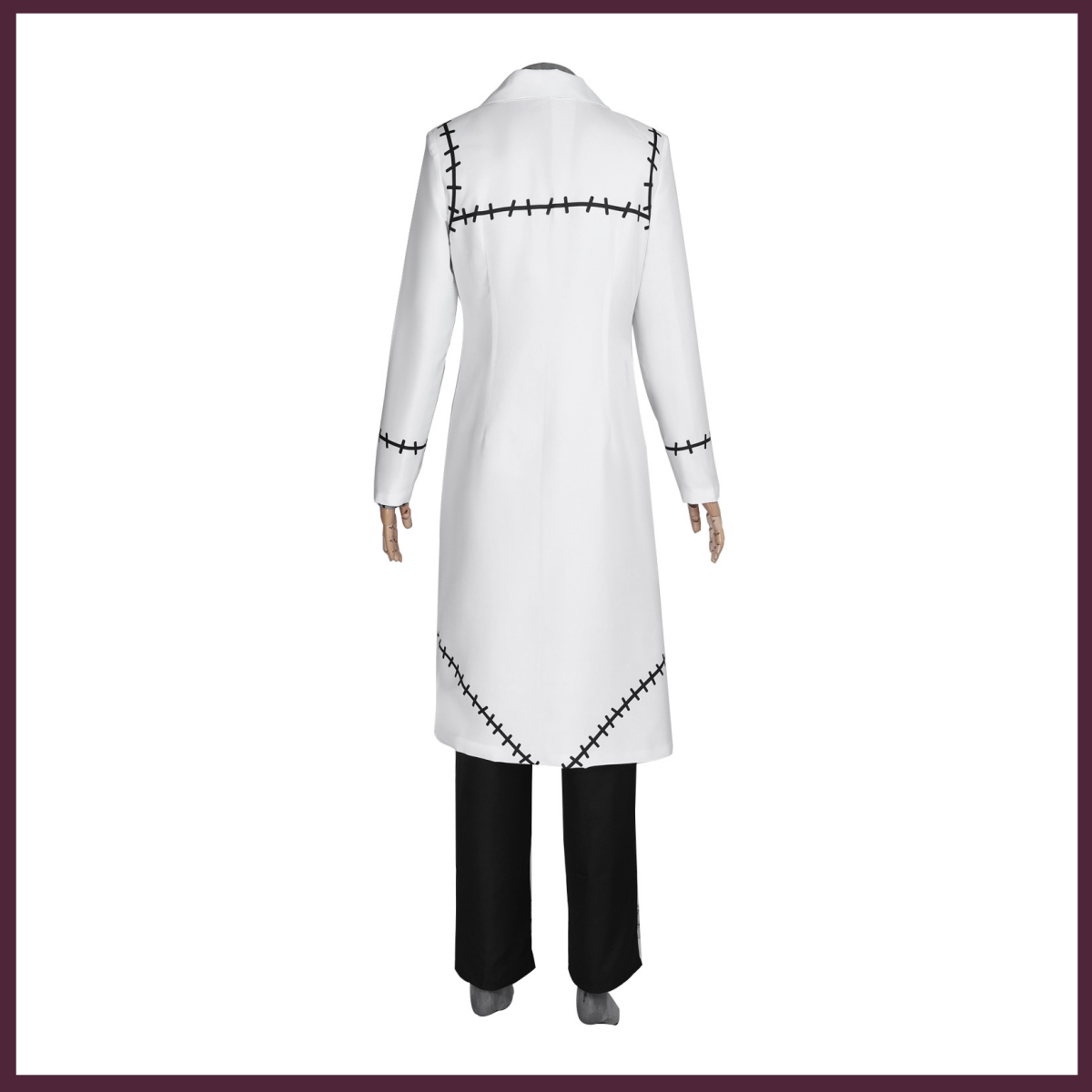 White Long Coat Trench Top Uni - огляд і ціна Trench Coat Men