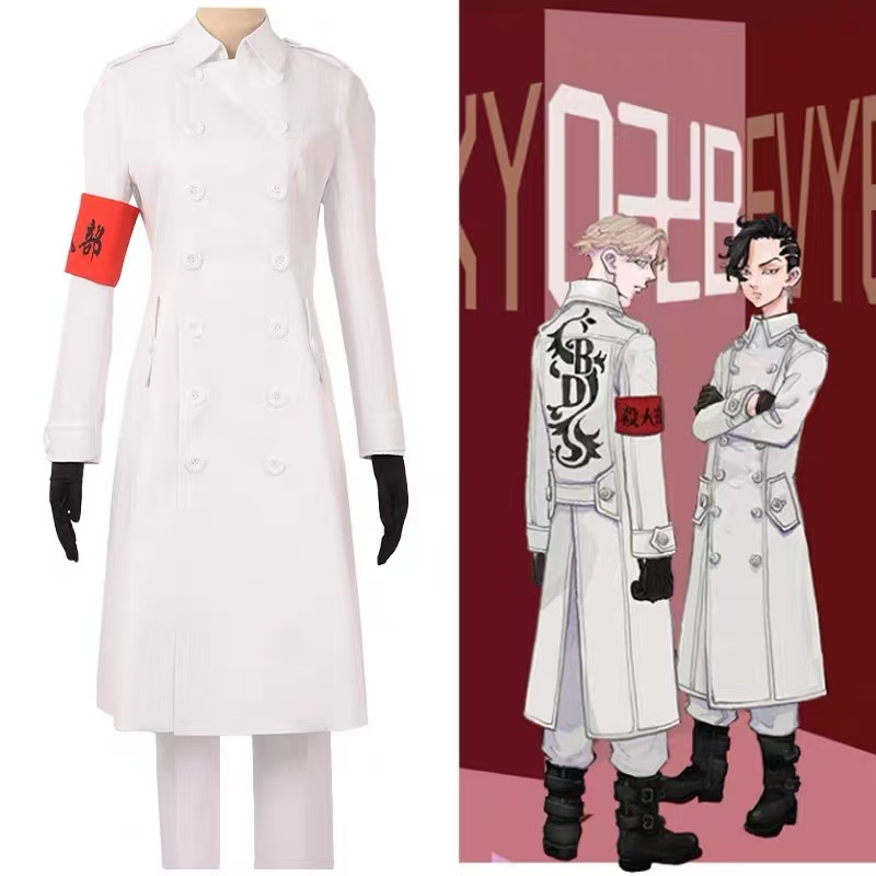 Anime Tokyo Revengers Hajime K - огляд і ціна Trench Coat Men
