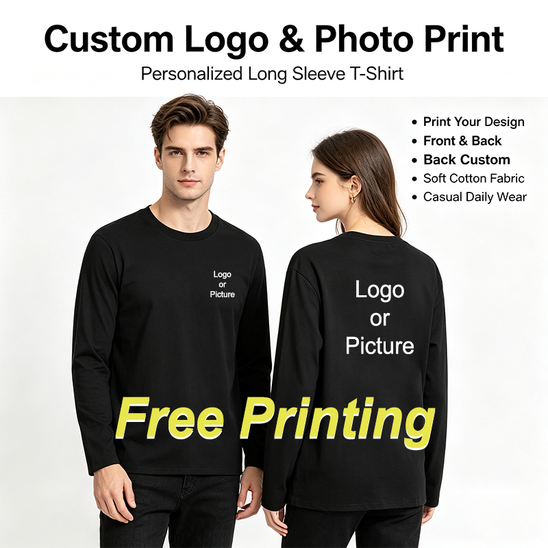 Customized Cotton Long Sleeve  - огляд і ціна Men'S Fashion Outfits