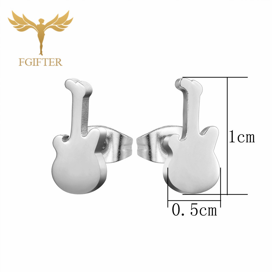 12 Pairs Music Guitar Earrings - огляд і ціна Mens Fashion Store