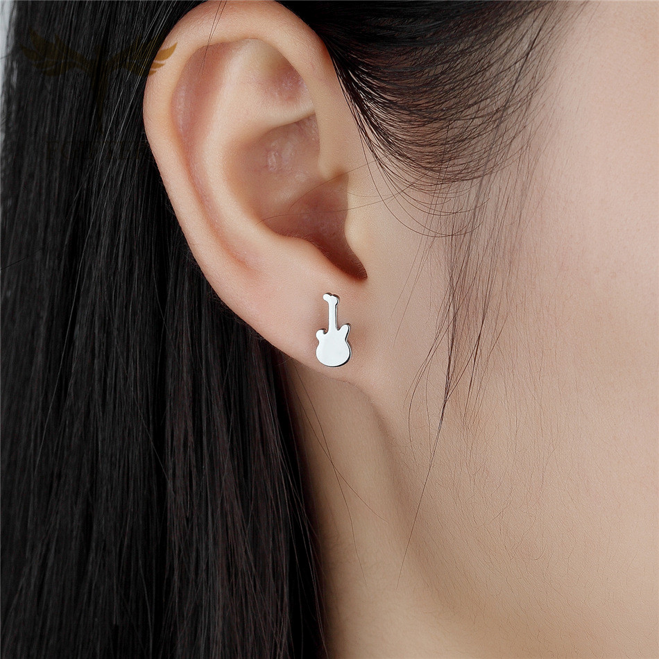 12 Pairs Music Guitar Earrings - огляд і ціна Mens Fashion Store