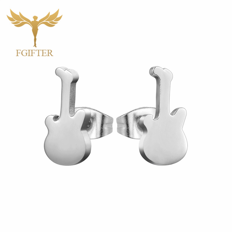 12 Pairs Music Guitar Earrings - огляд і ціна Mens Fashion Store