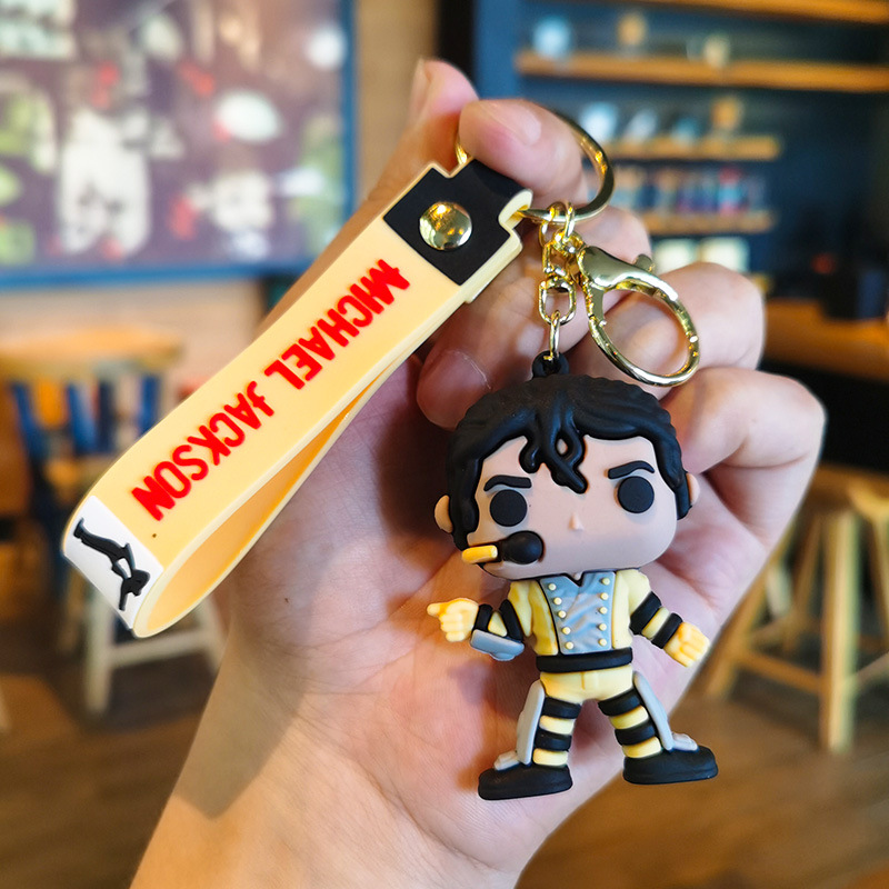 2026 Michael Jackson Keychain, - огляд і ціна Men Fashion King