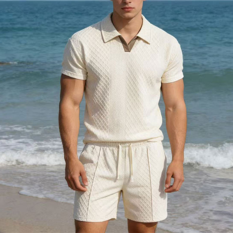 2026 Summer100kg Men Suits Sol - огляд і ціна Mens Fashion Zip Up